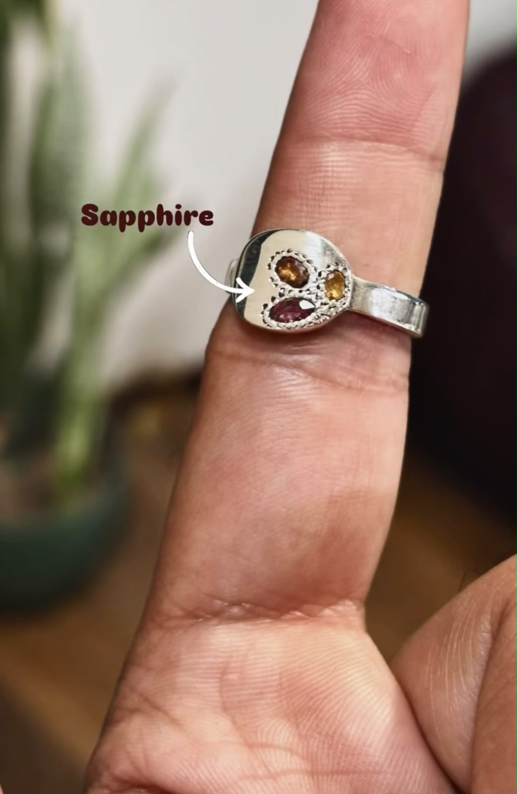 Sapphire Hues Ring