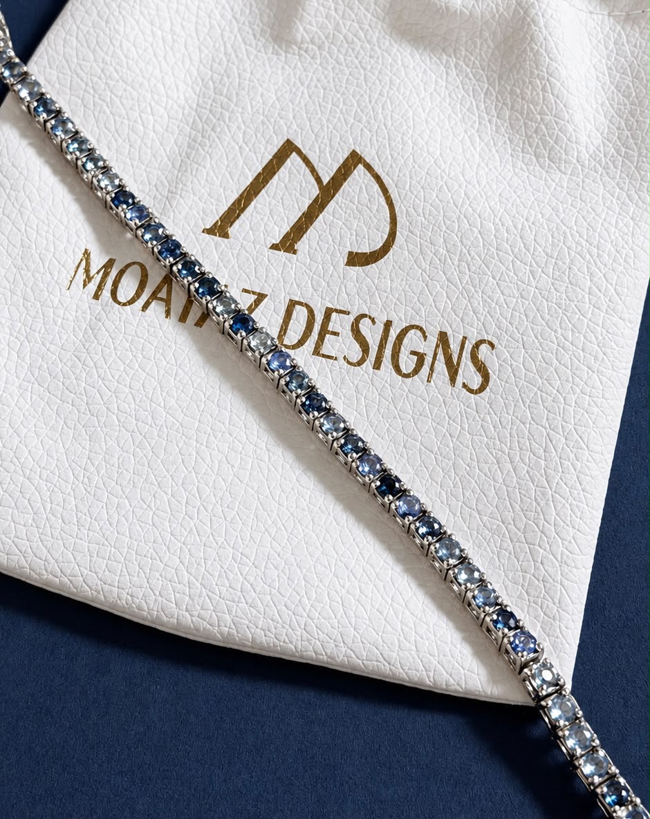 Sapphire Tennis Bracelet