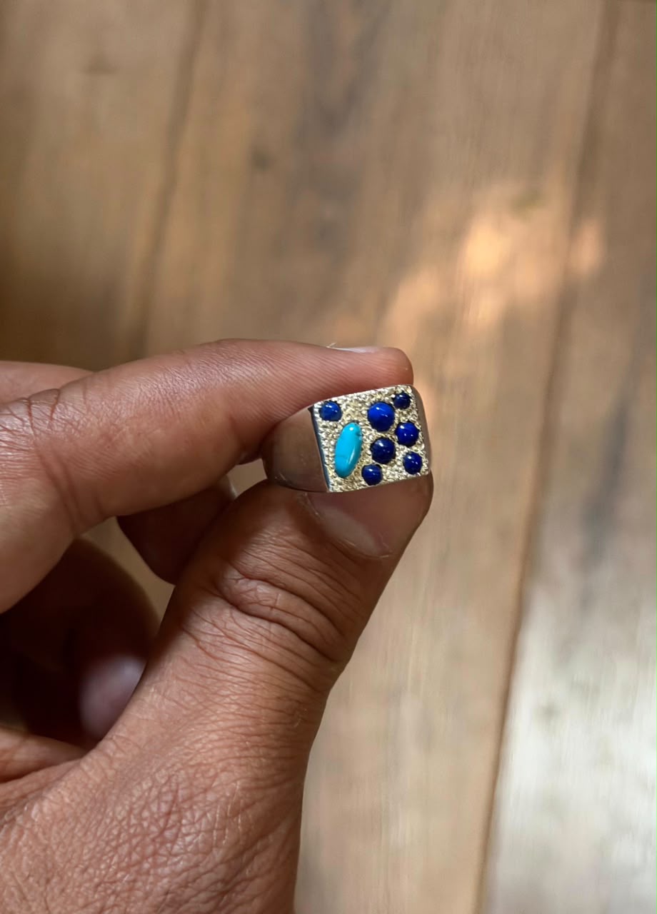 Mosaic Signet Ring