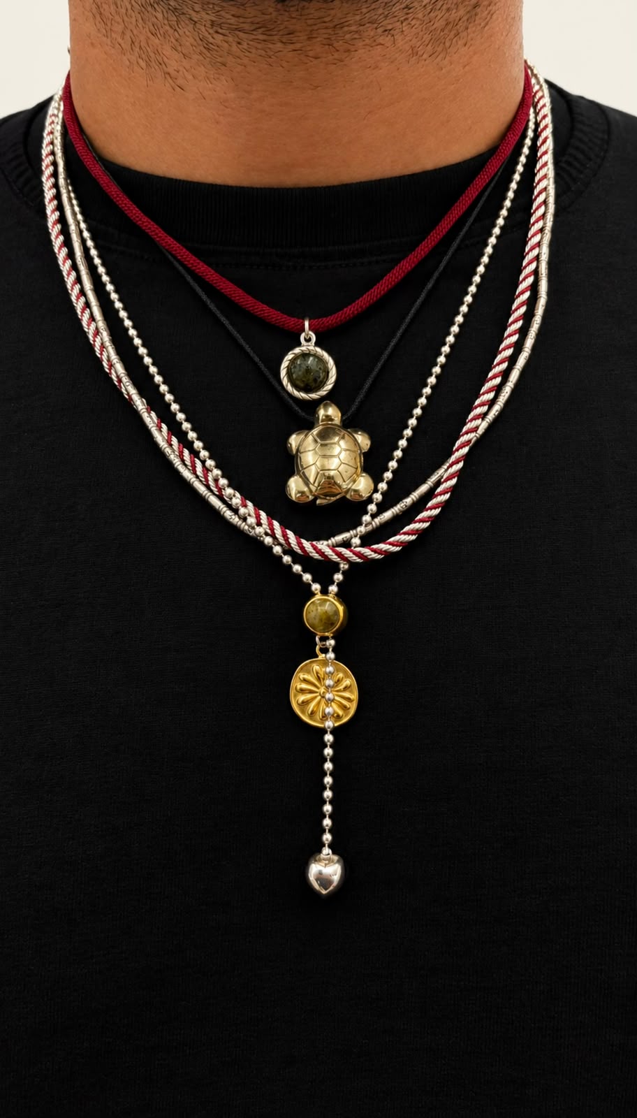 Stone Knot Necklace