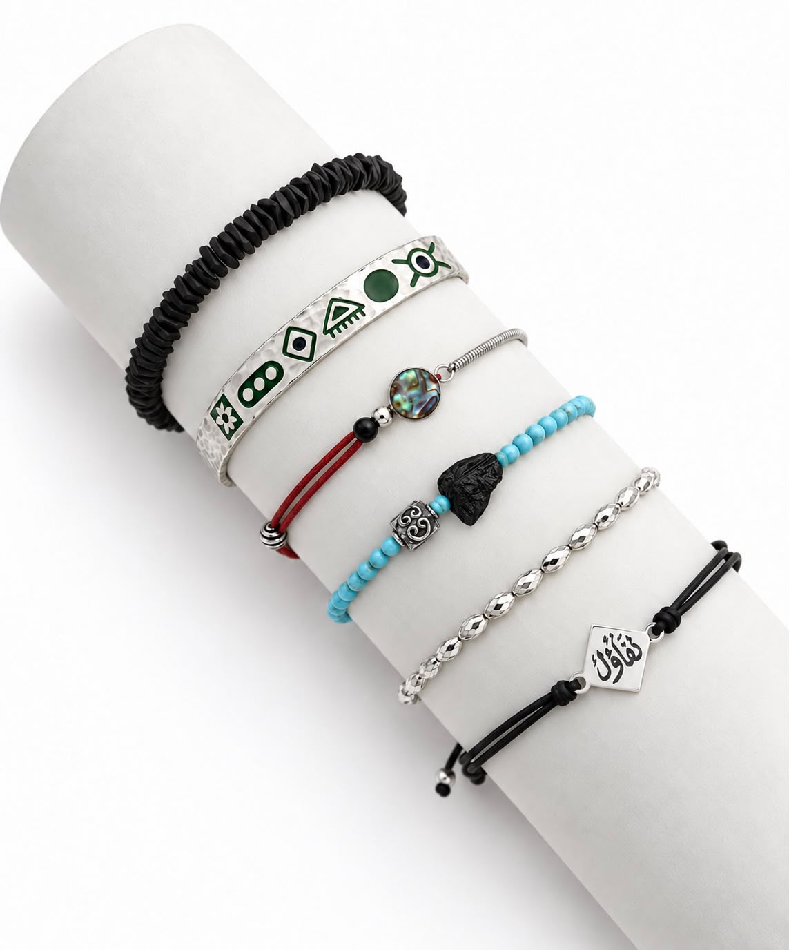 Found Stone Bracelet