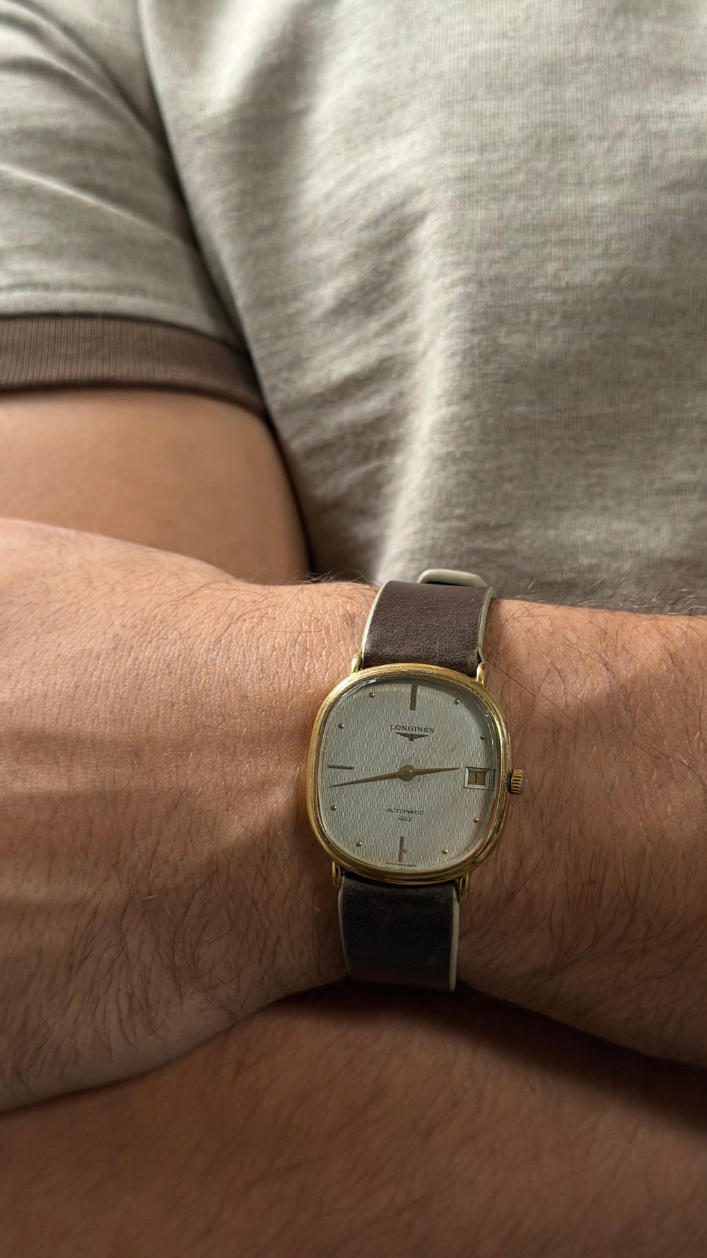 Longines Automatic | Vintage Textured Dial Watch